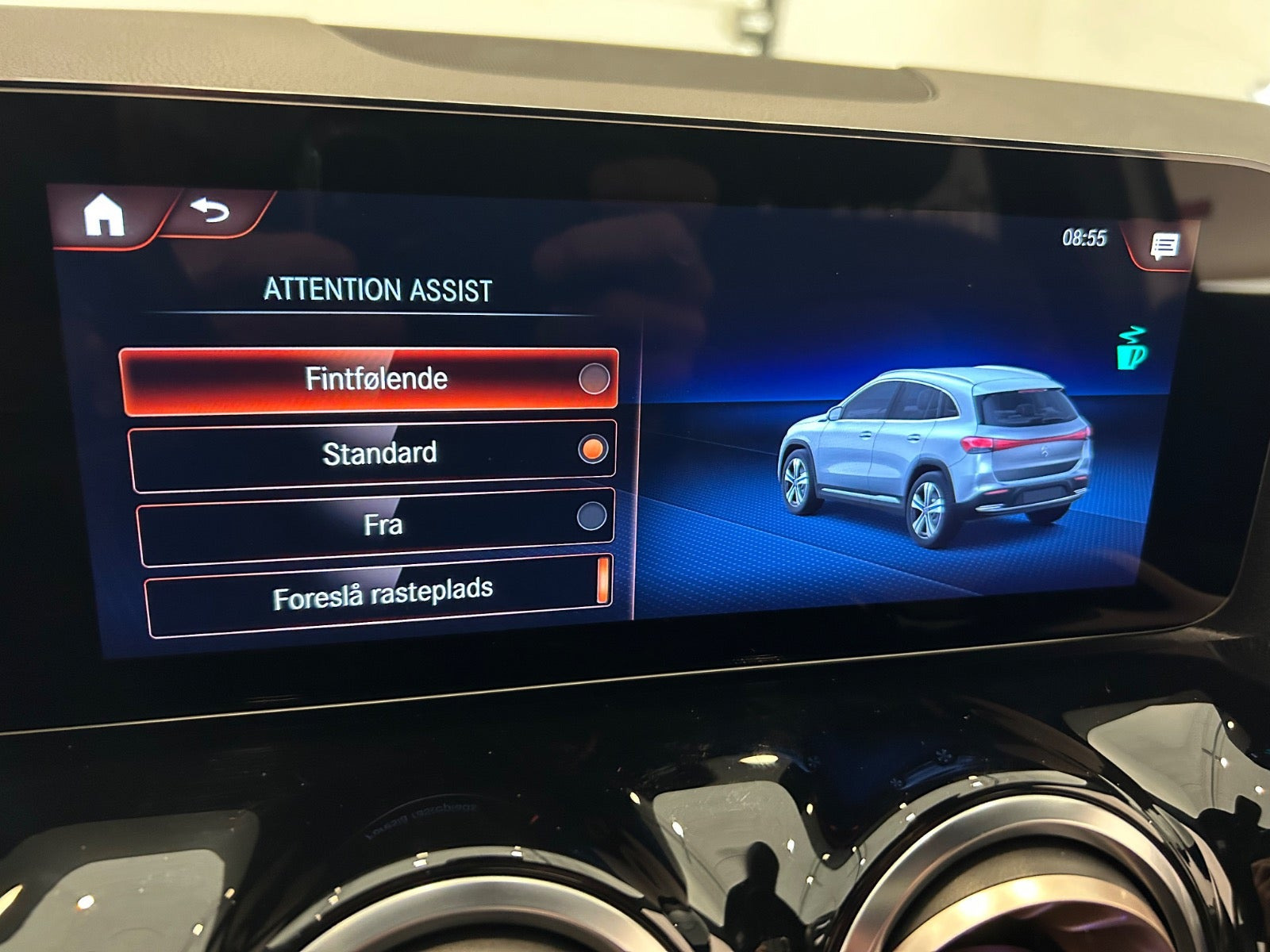 Hvid Mercedes EQA250 fra 2022