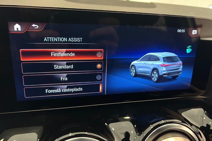 Hvid Mercedes EQA250 fra 2022
