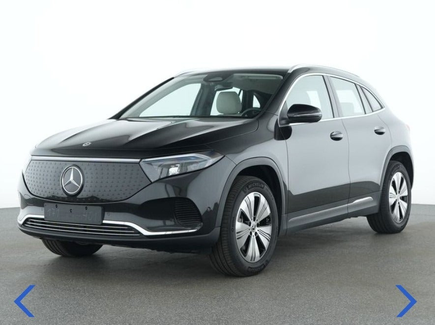 Sort Mercedes EQA250+ fra 2026