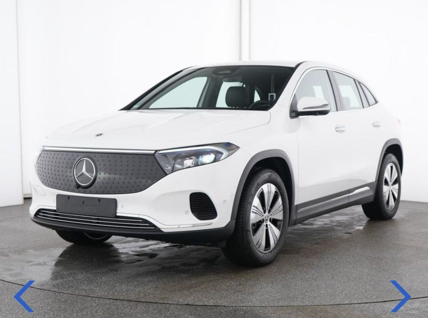Hvid Mercedes EQA350 fra 2025