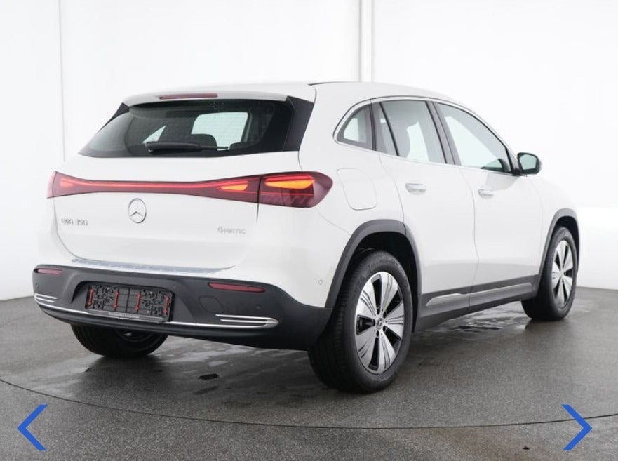 Hvid Mercedes EQA350 fra 2025