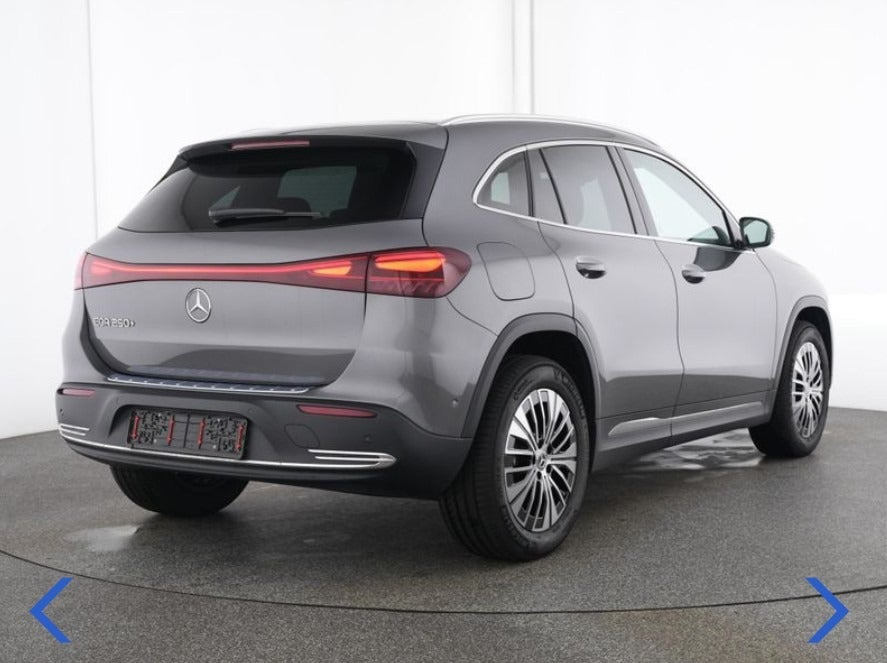 Grå Mercedes EQA250+ fra 2026