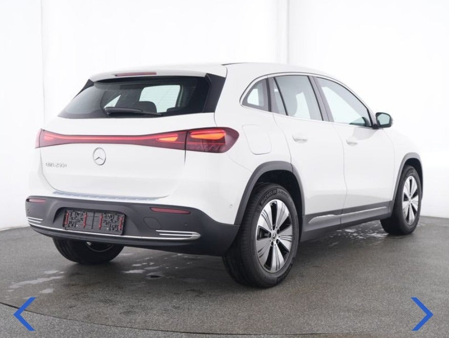 Hvid Mercedes EQA250+ fra 2026