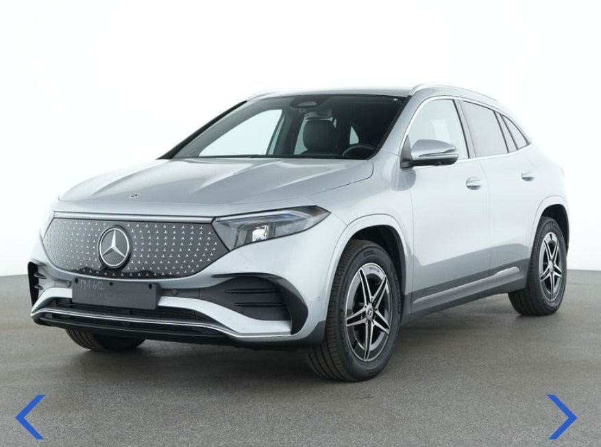 Sølv Mercedes EQA350 fra 2026