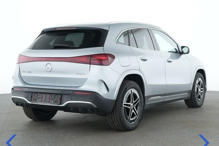 Sølv Mercedes EQA350 fra 2026
