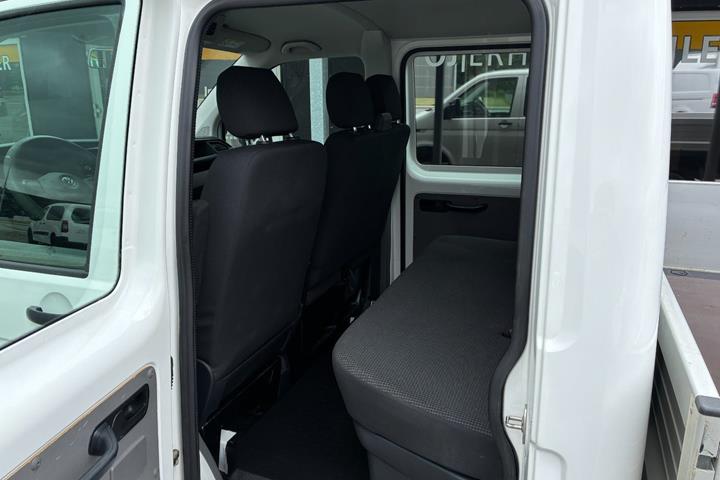 Hvid VW Transporter fra 2020