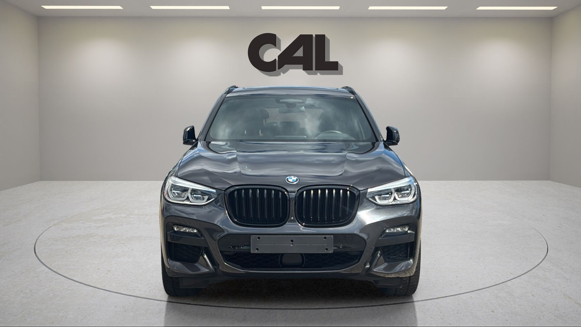 Grå BMW iX3 fra 2021