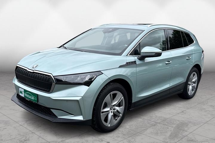 Grøn Skoda Enyaq fra 2022