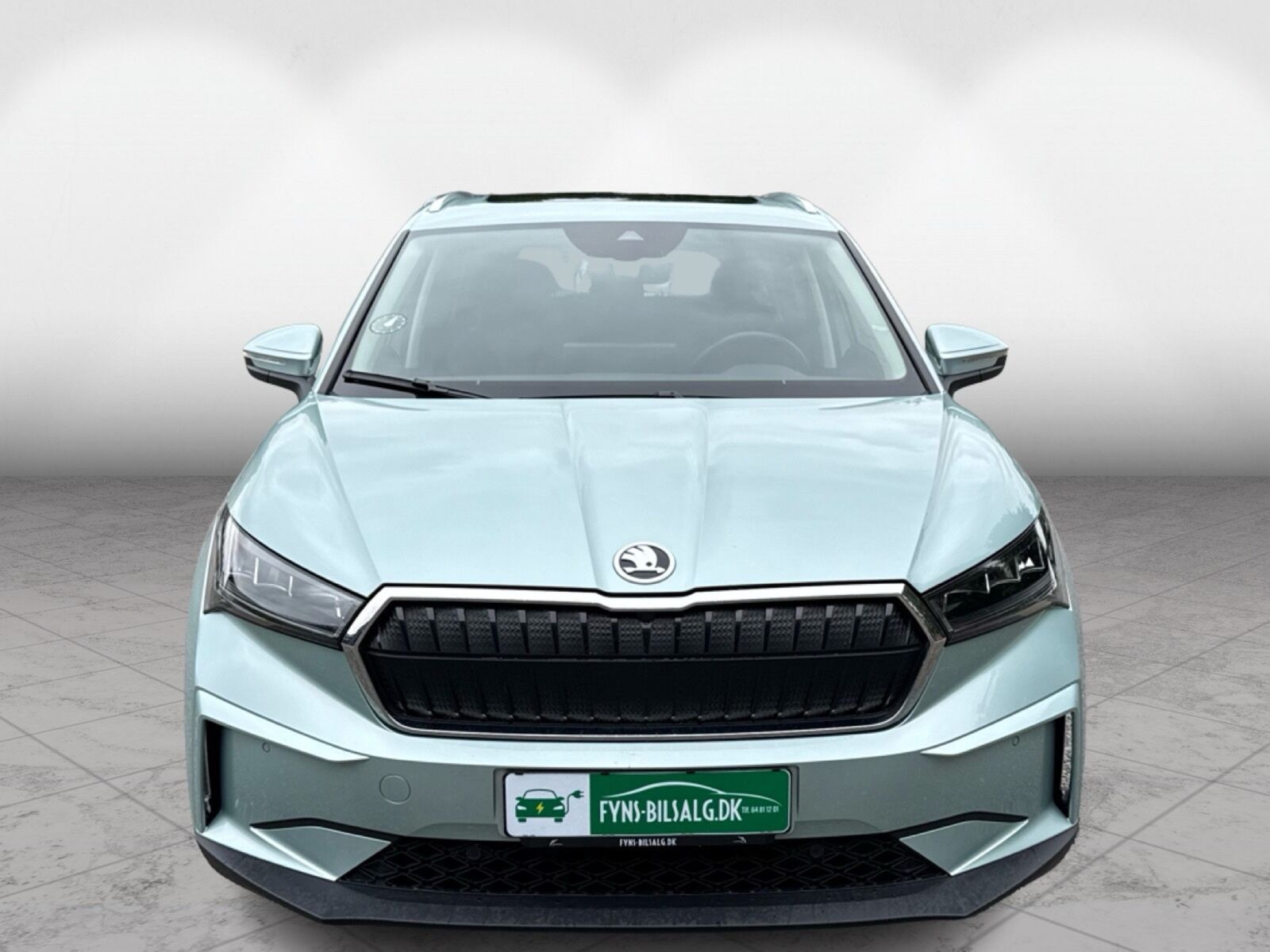 Grøn Skoda Enyaq fra 2022