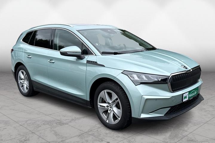 Grøn Skoda Enyaq fra 2022