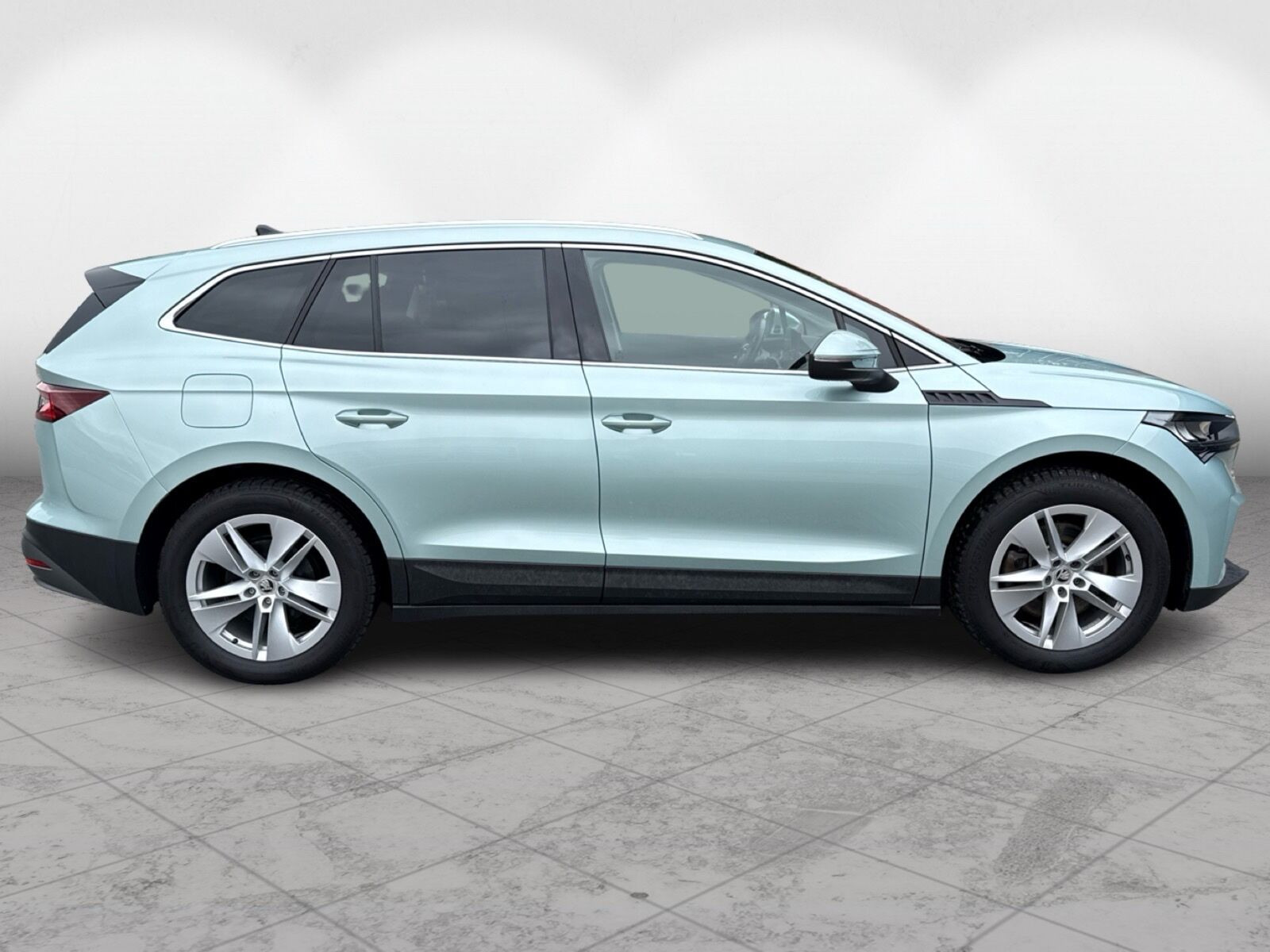 Grøn Skoda Enyaq fra 2022