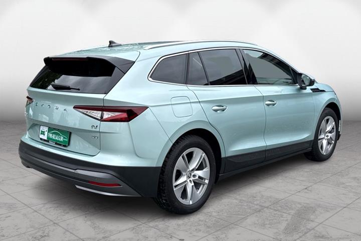 Grøn Skoda Enyaq fra 2022