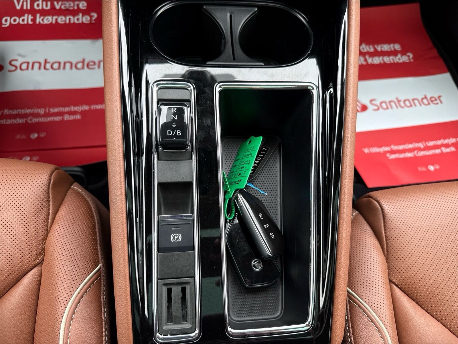 Grøn Skoda Enyaq fra 2022