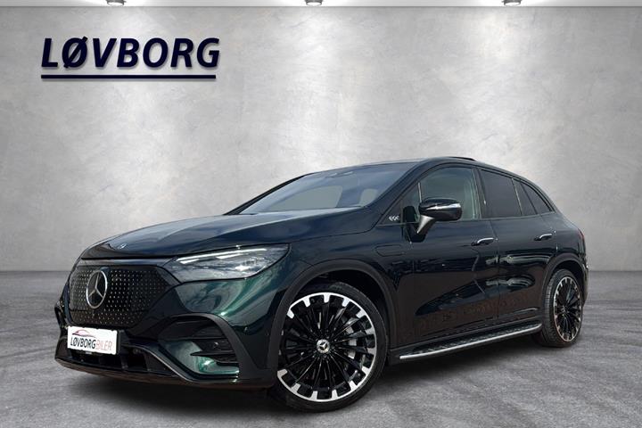 Grøn Mercedes EQE500 SUV fra 2024