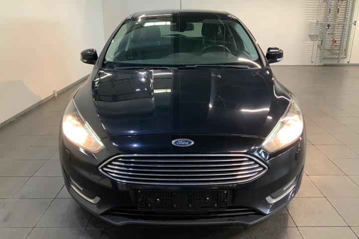 Sort Ford Focus fra 2017