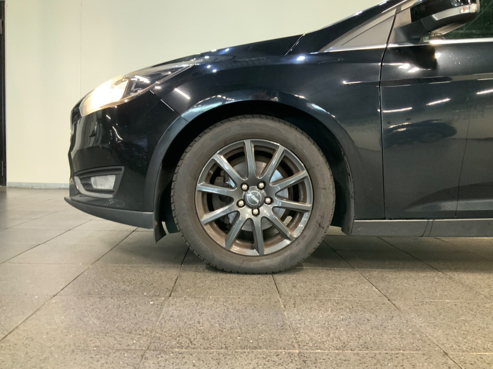 Sort Ford Focus fra 2017