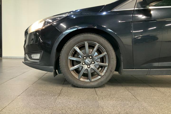 Sort Ford Focus fra 2017