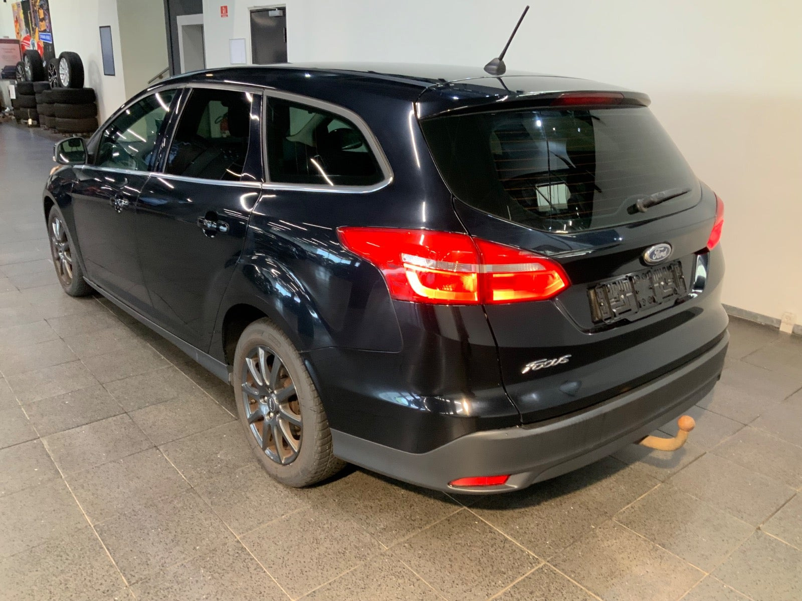Sort Ford Focus fra 2017