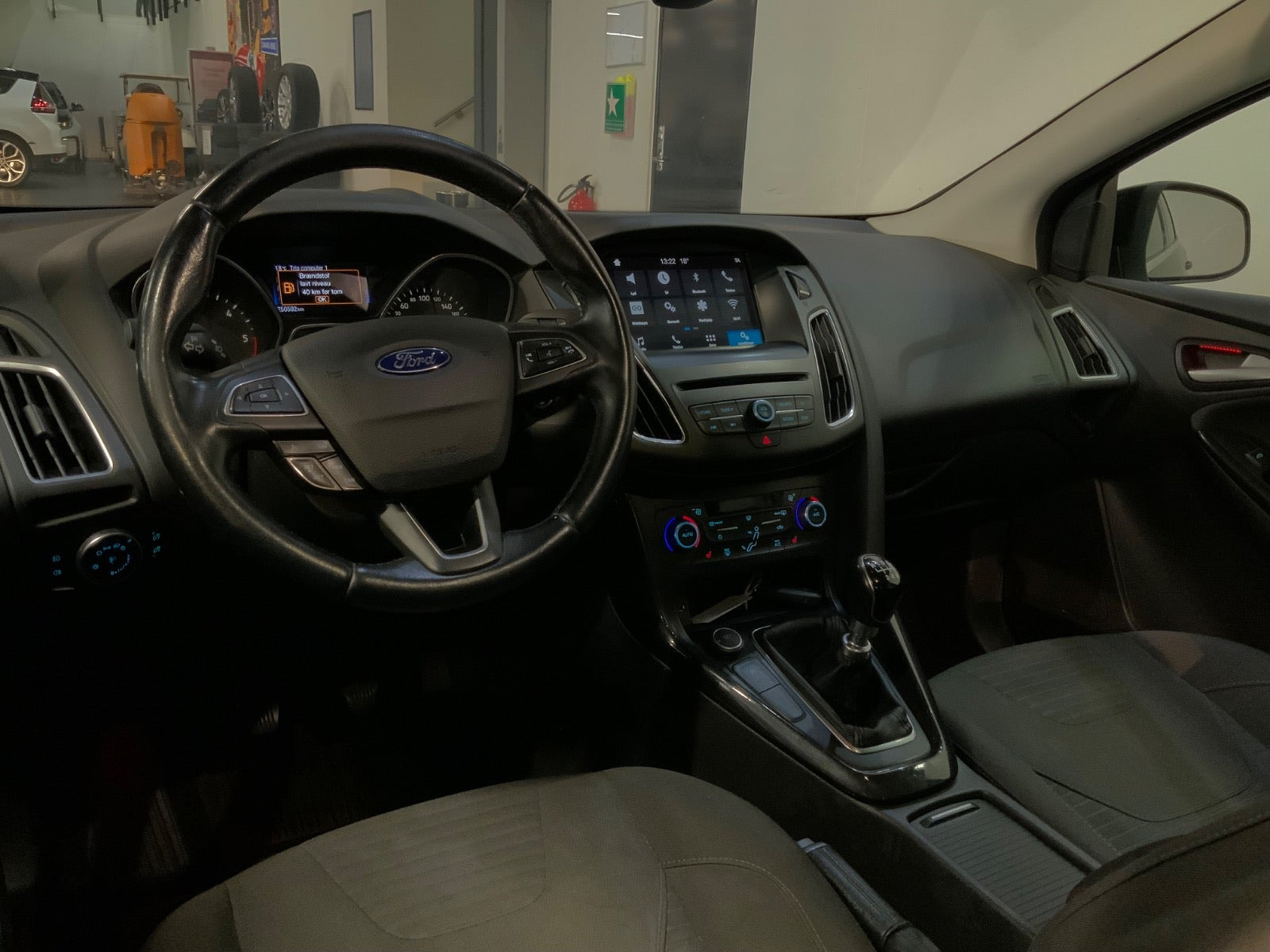 Sort Ford Focus fra 2017