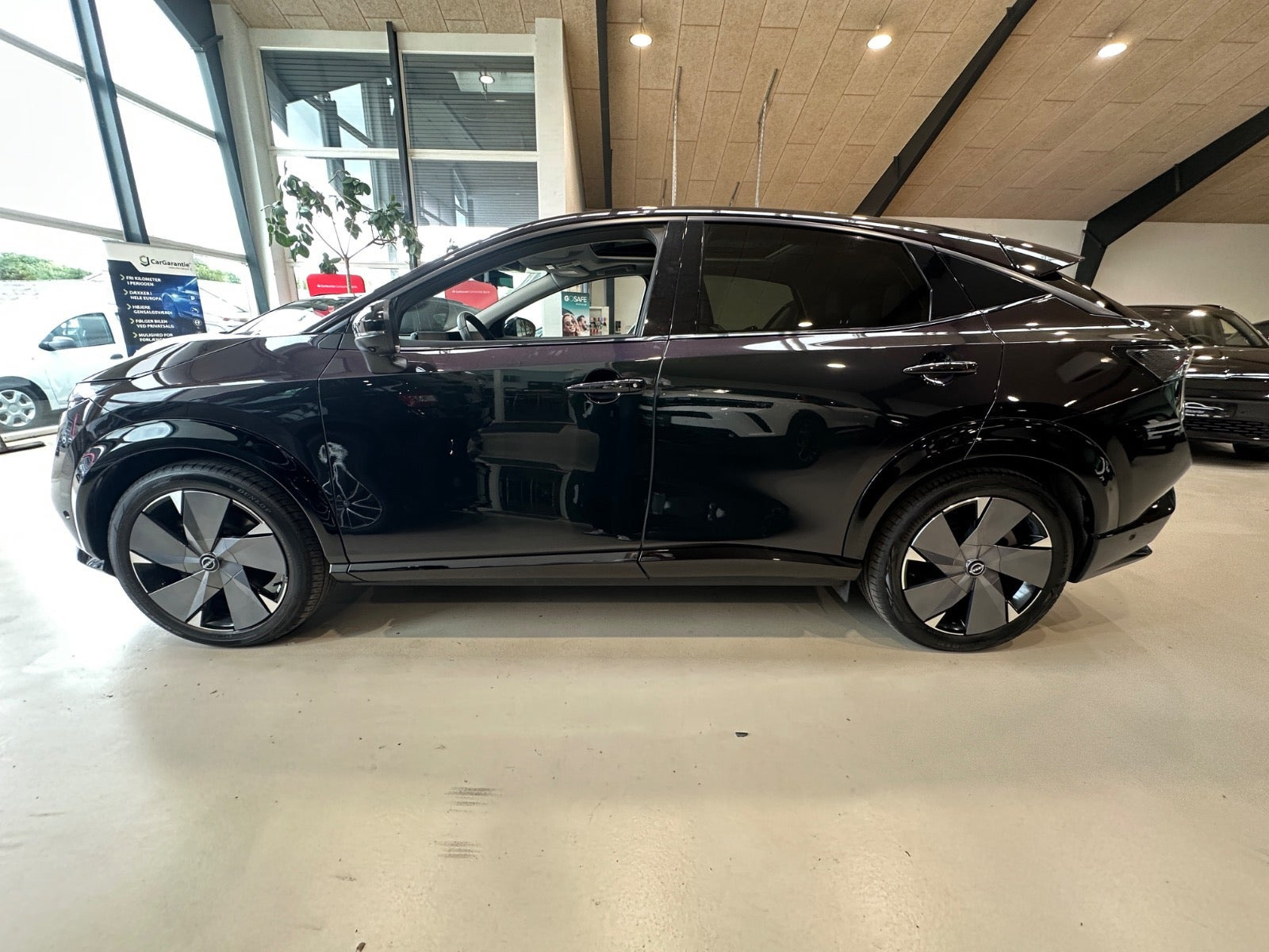 Grøn Nissan Ariya fra 2024