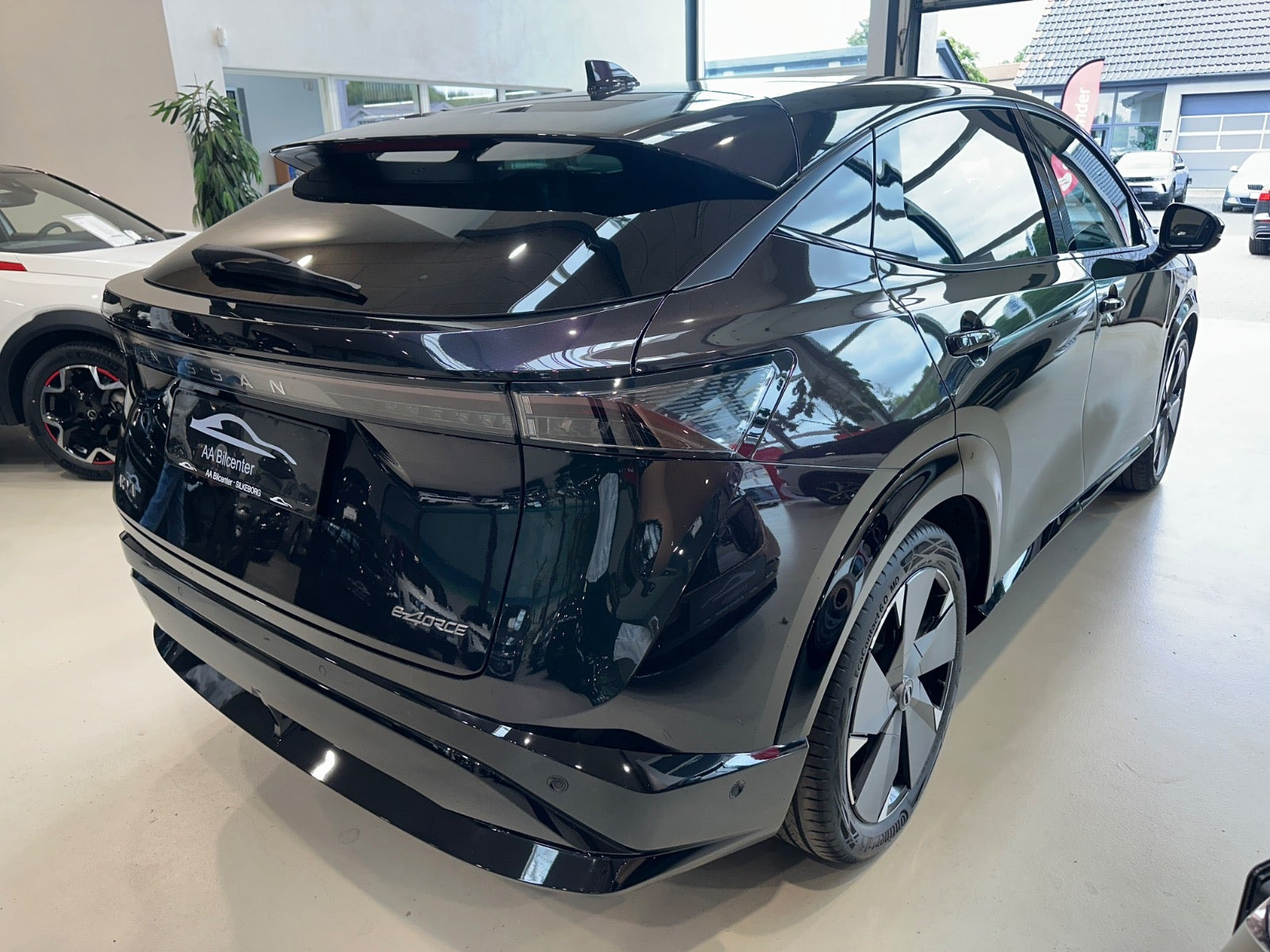 Grøn Nissan Ariya fra 2024