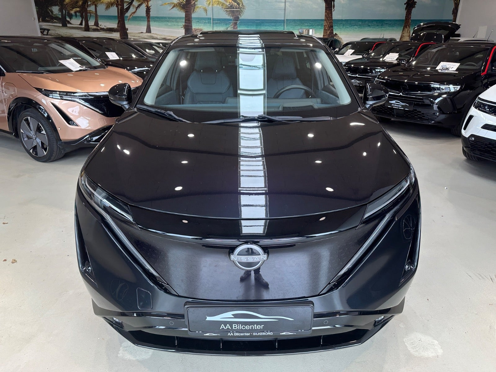 Grøn Nissan Ariya fra 2024