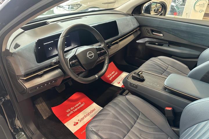 Grøn Nissan Ariya fra 2024