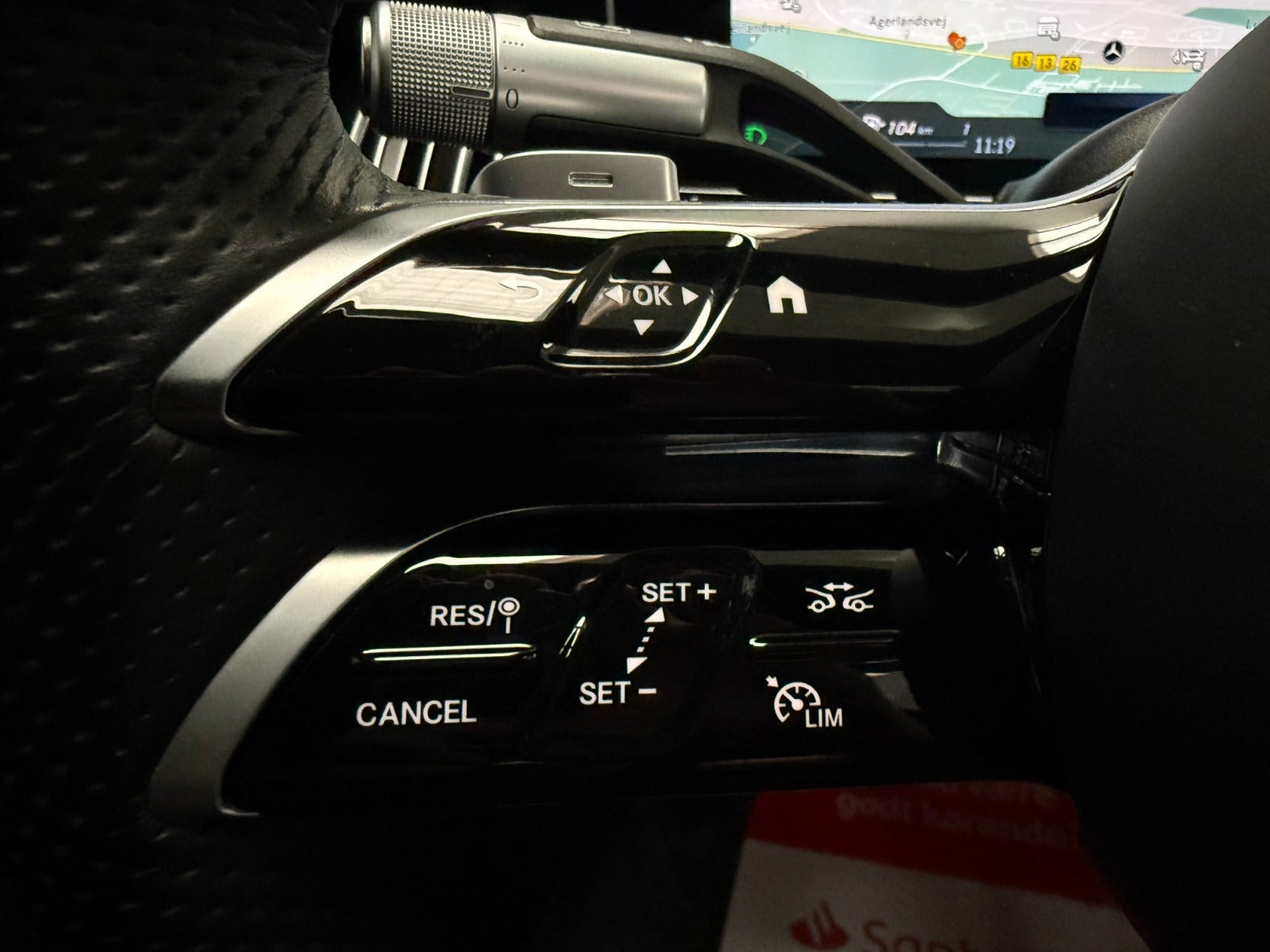Sort Mercedes S580 e fra 2022