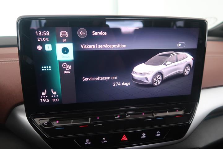 Hvid VW ID.4 fra 2022