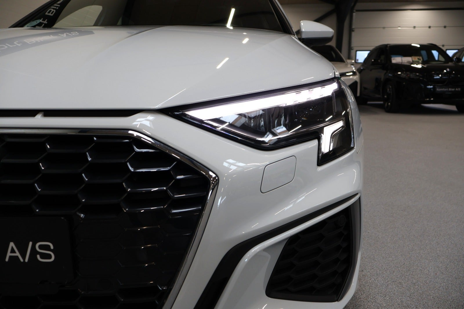 Hvid Audi A3 fra 2021