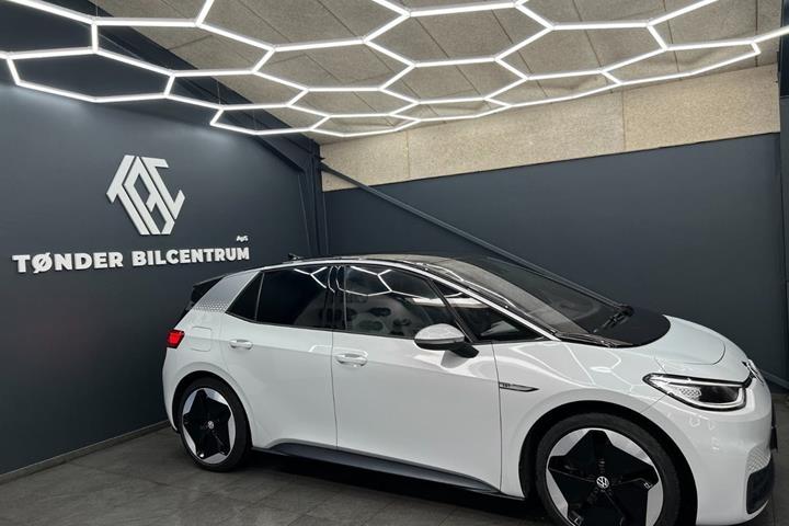 Hvid VW ID.3 fra 2020
