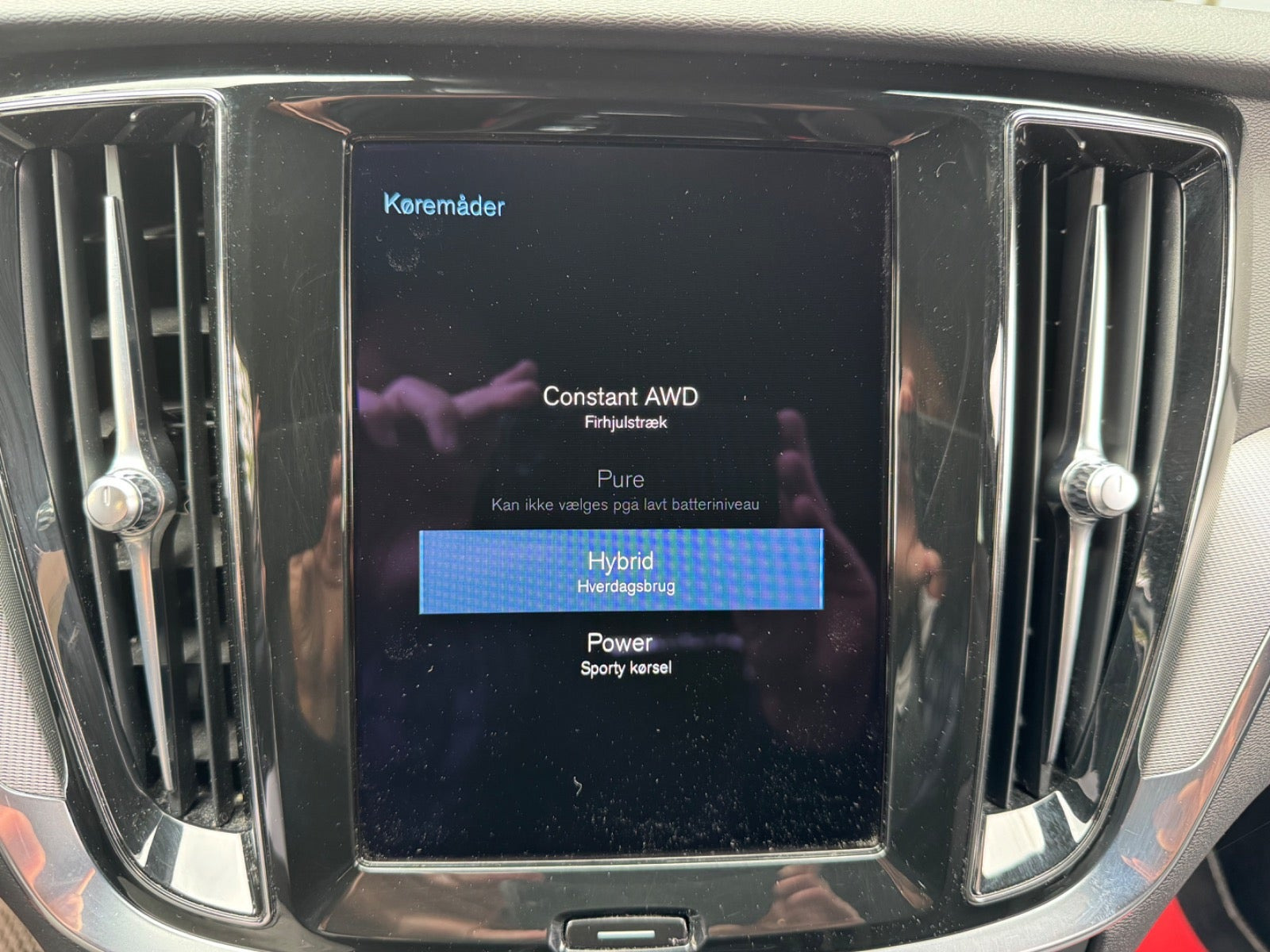 Brun Volvo V60 fra 2021