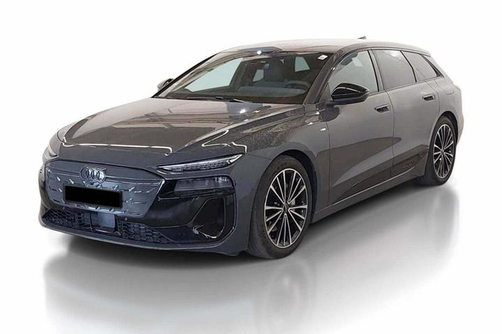 Grå Audi Q6 e-tron fra 2025