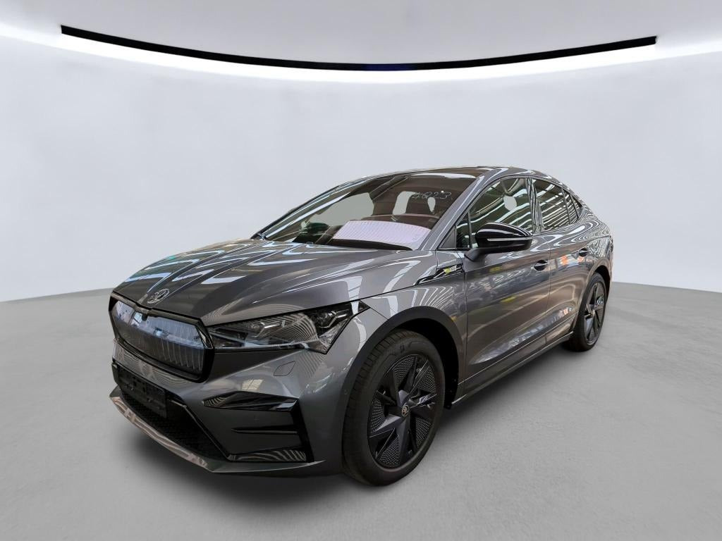 Grå Skoda Enyaq fra 2025