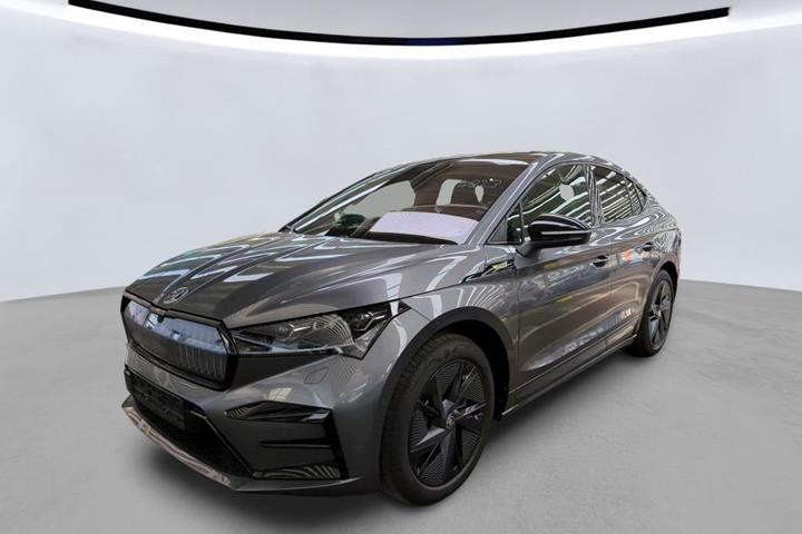 Grå Skoda Enyaq fra 2025