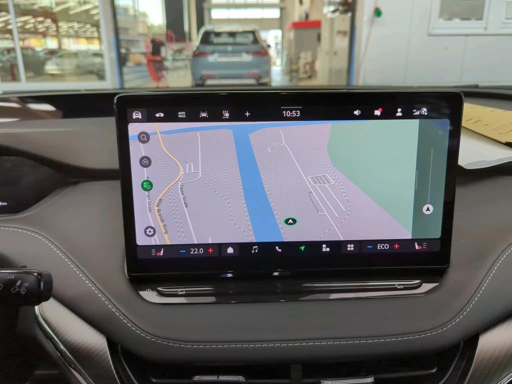 Grå Skoda Enyaq fra 2025