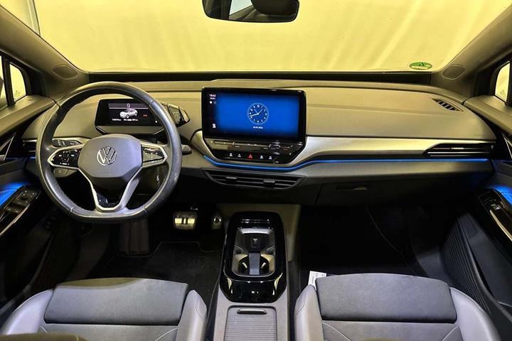 Blå VW ID.4 fra 2022