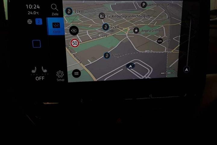 Blå VW ID.4 fra 2022
