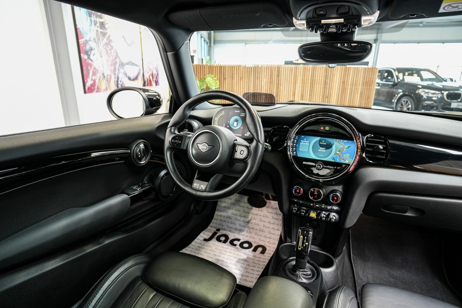 Sort Mini Cooper SE fra 2021