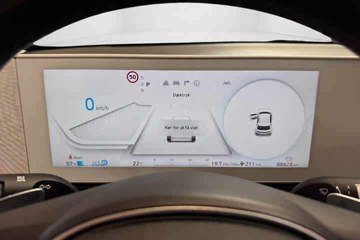 Sølv Hyundai Ioniq 5 fra 2021