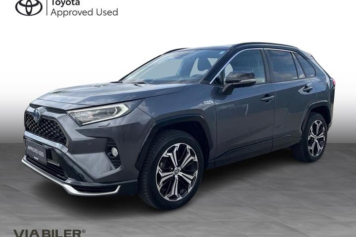 Sort Toyota RAV4 Plug-in fra 2021 set udefra