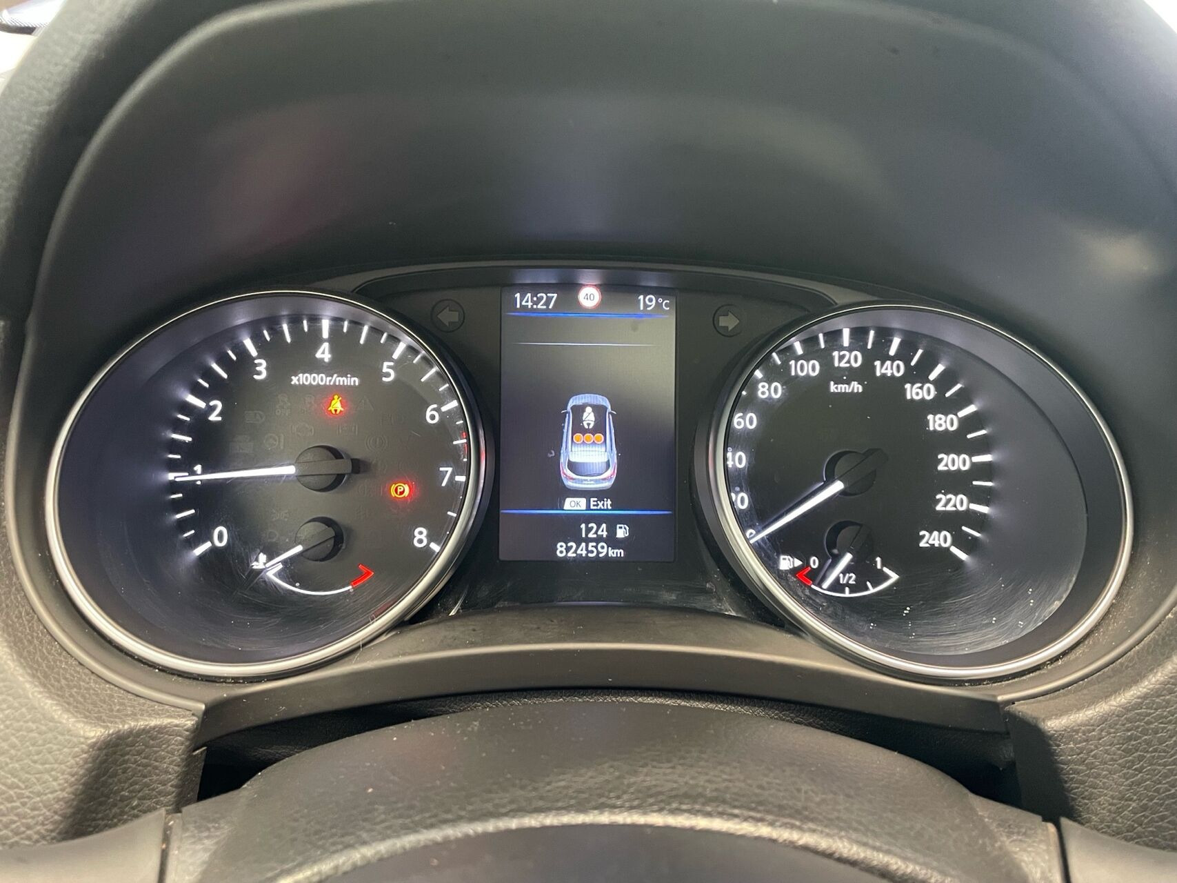 Sort Nissan Qashqai fra 2019