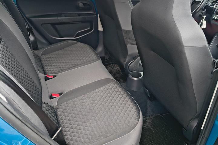 Blå Skoda Citigo fra 2018