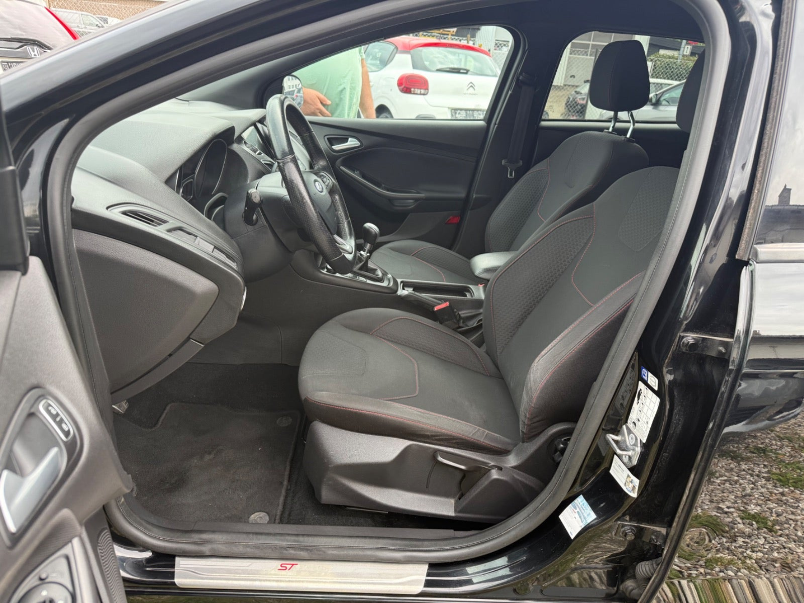 Sort Ford Focus fra 2017