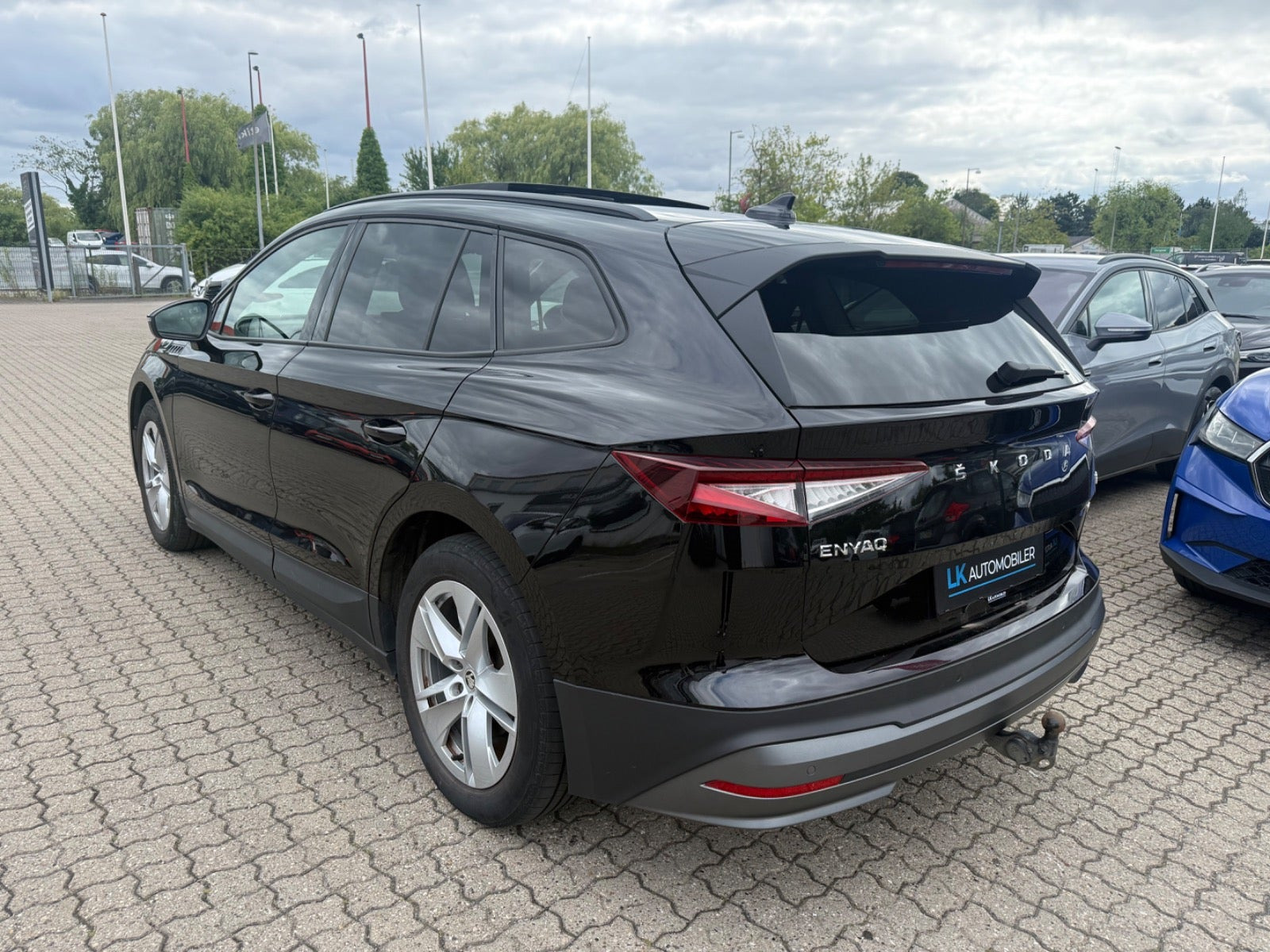 Sort Skoda Enyaq fra 2022