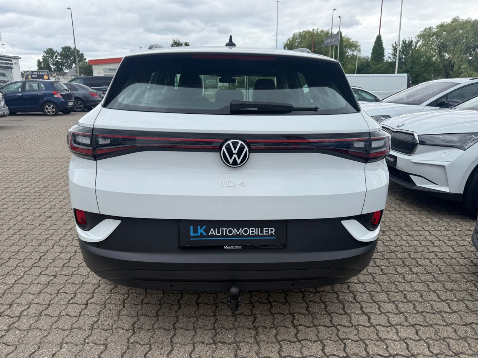 Hvid VW ID.4 fra 2022