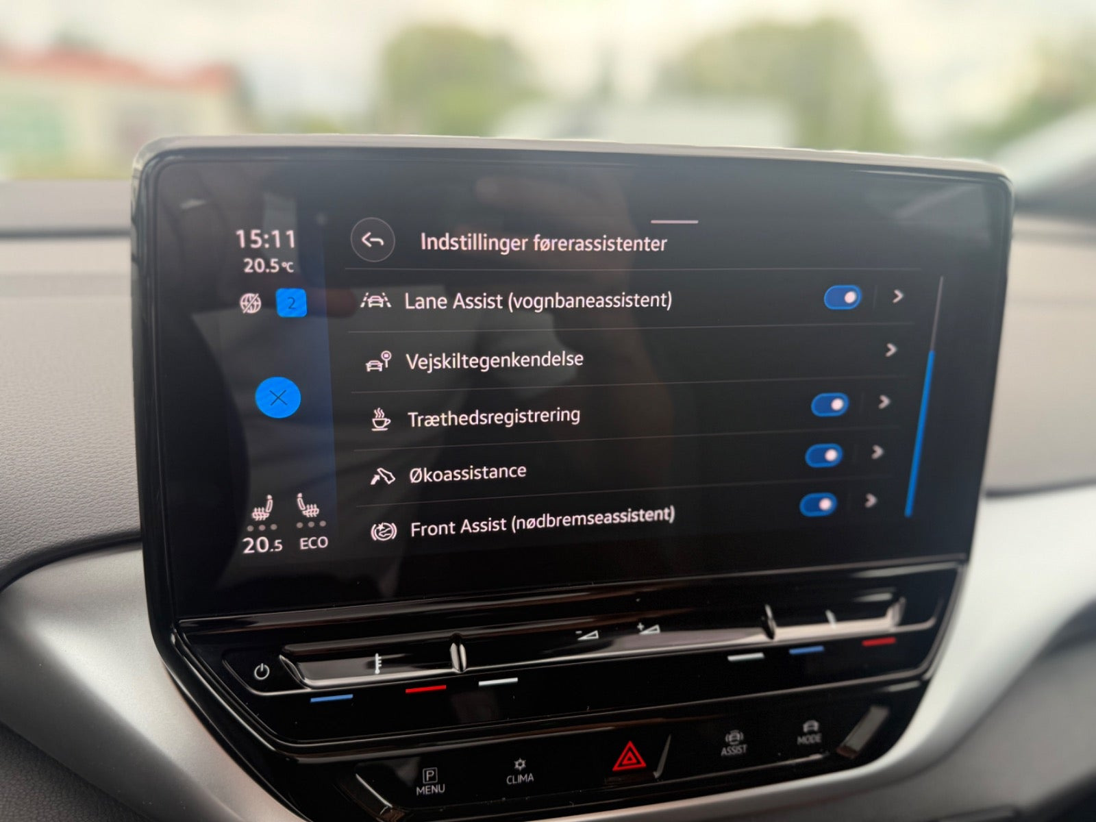 Hvid VW ID.4 fra 2022