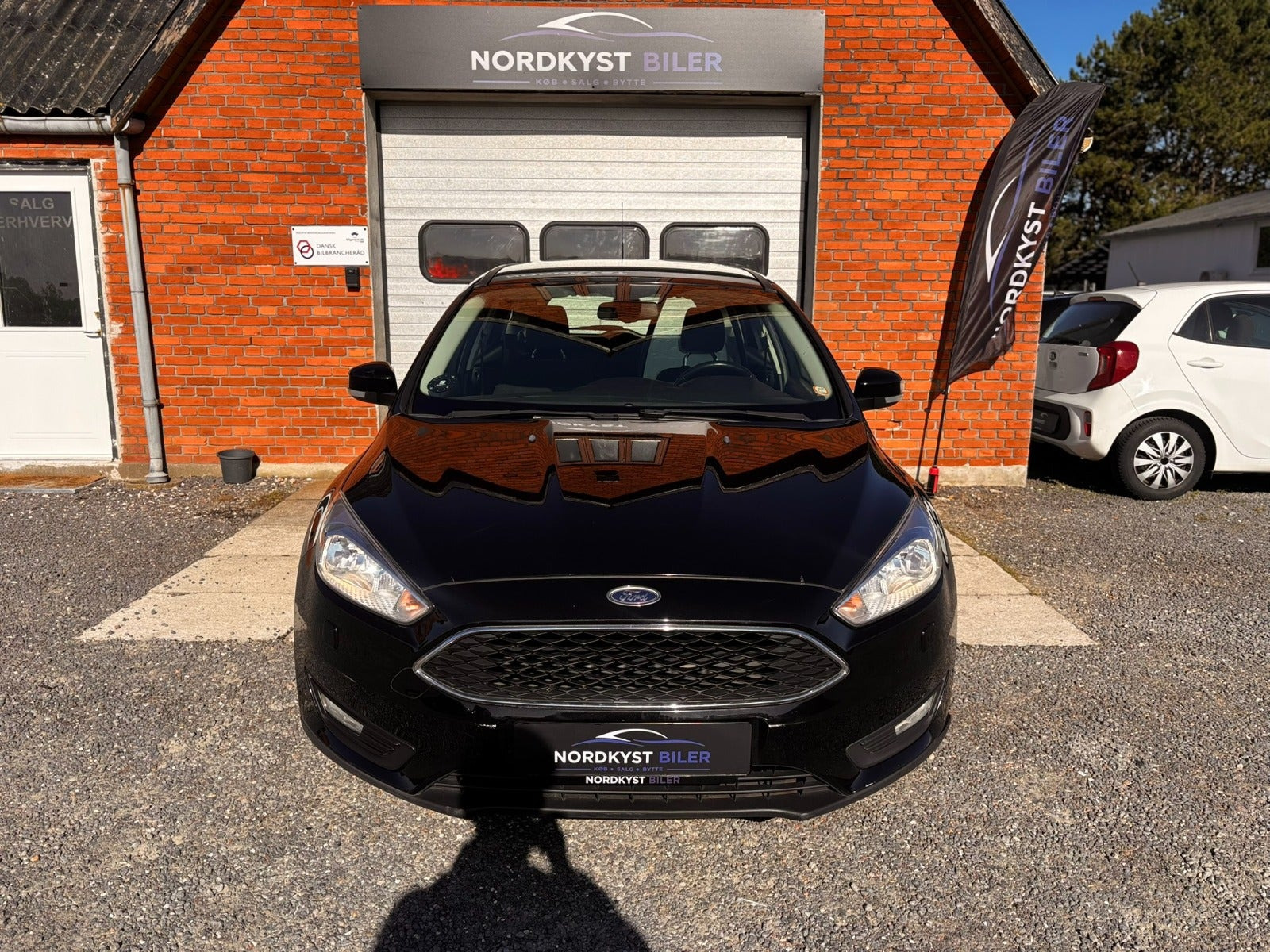 Sort Ford Focus fra 2015