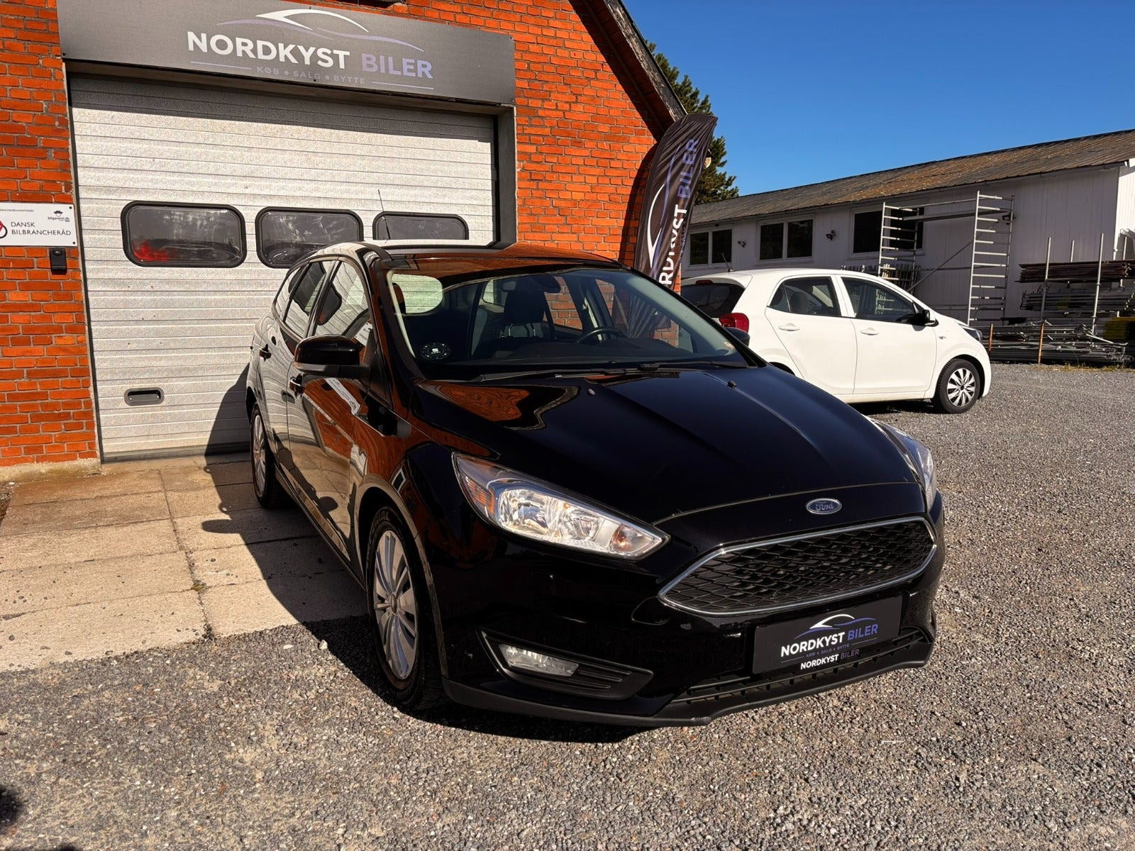 Sort Ford Focus fra 2015