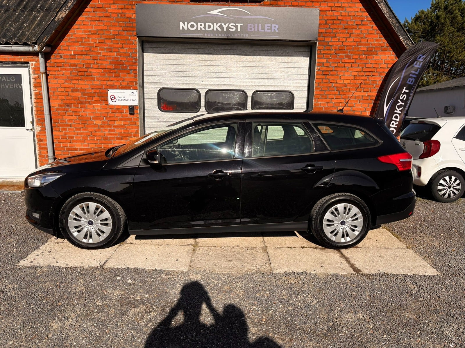 Sort Ford Focus fra 2015